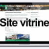 Site Vitrine Etape de création par DIDACWEB
