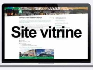 Site Vitrine Etape de création par DIDACWEB