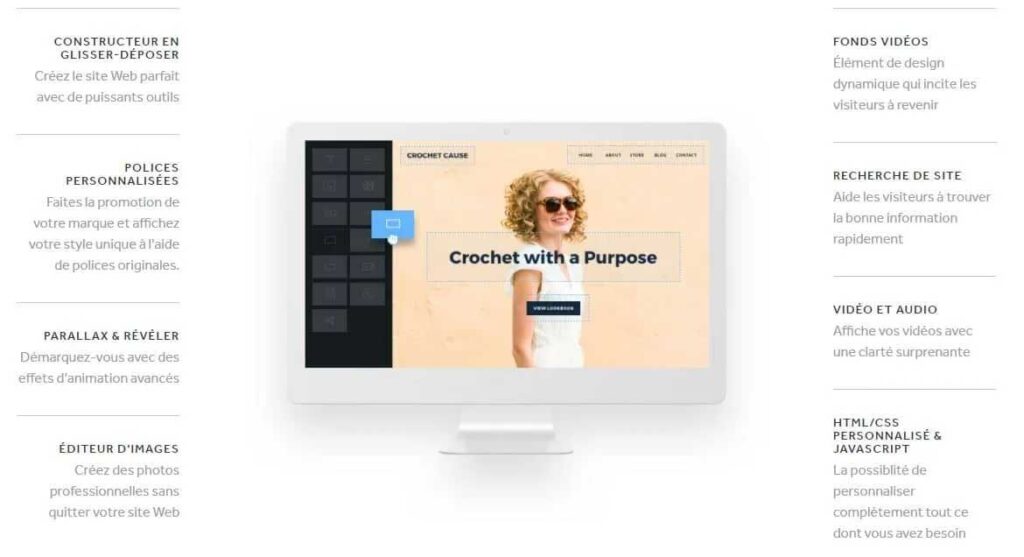 Weebly en pleine action
