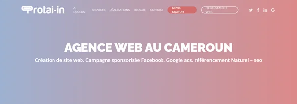 Agence web Protaiin