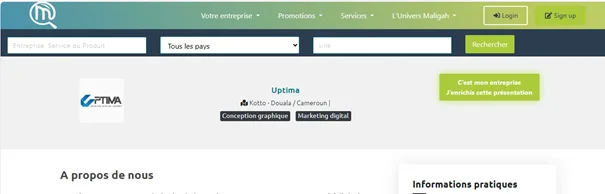 Agence web Uptima Sarl