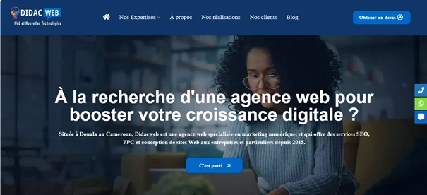 DIDACWEB : La meilleure agence web au Tchad